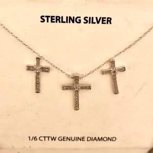 Sterling Silver Necklace & Earrings